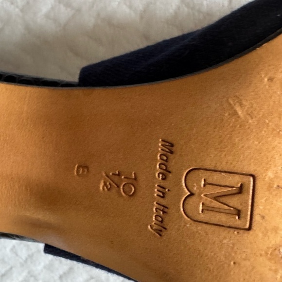 Bruno Magli Women's Navy Heels Size 10.5 B - Picture 5 of 6